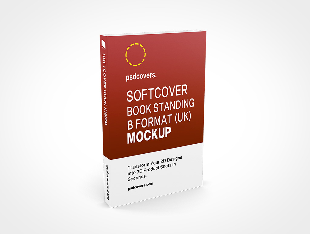 B-Format Book Mockup 19r7