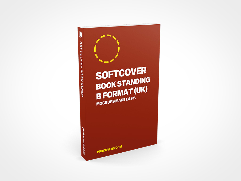 B-Format Book Mockup 19r6