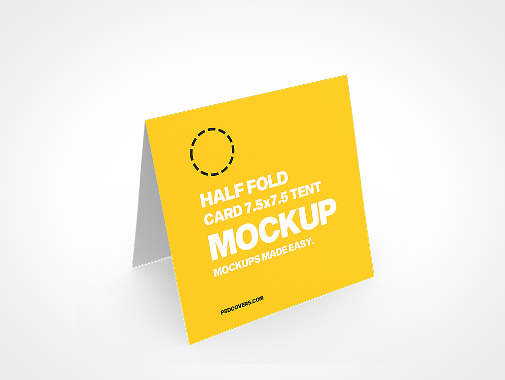 Tent Card Mockup 18r6