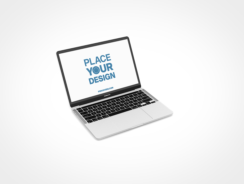 MACBOOK PRO 13 2020 MOCKUP 120DEG