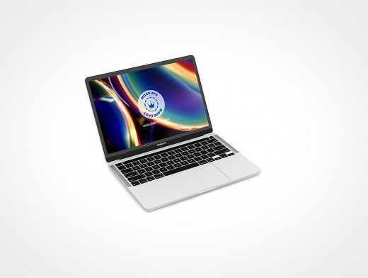 MACBOOK PRO 13 2020 MOCKUP 120DEG