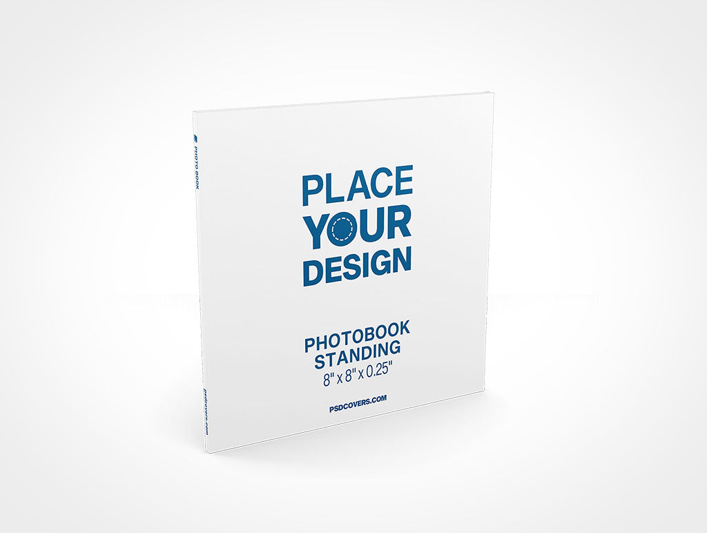 Square Book Mockup 286r3