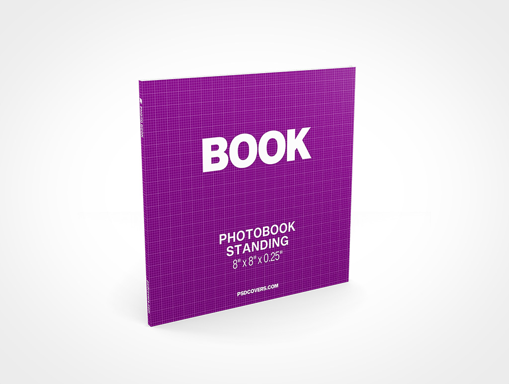 Square Book Mockup 286r2