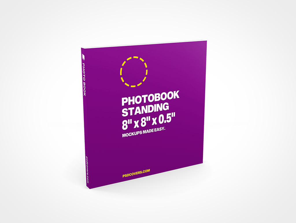 Square Book Mockup 2813r5