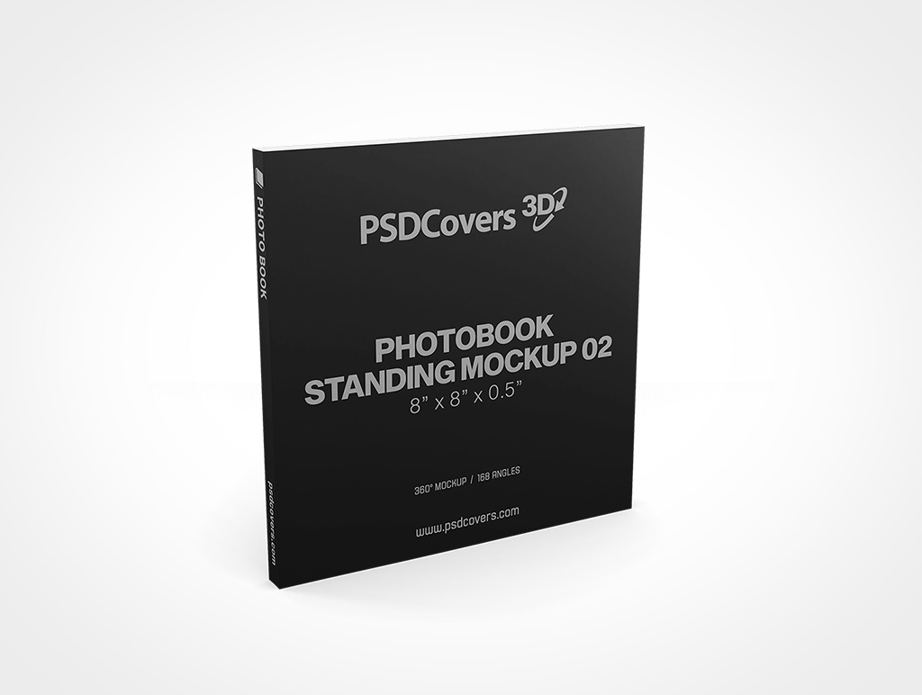 Square Book Mockup 2813