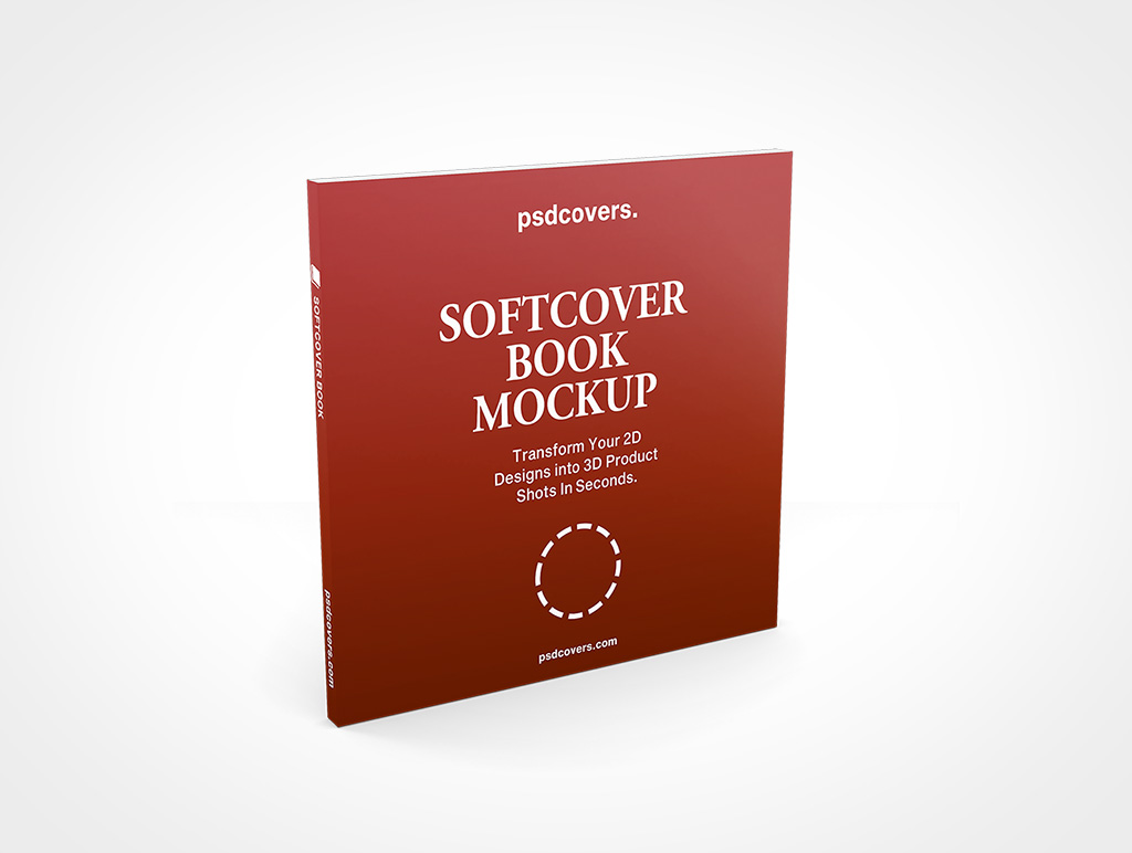 Square Book Mockup 4213r5