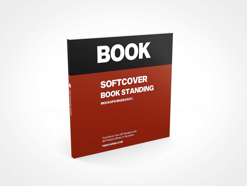 Square Book Mockup 4213r4