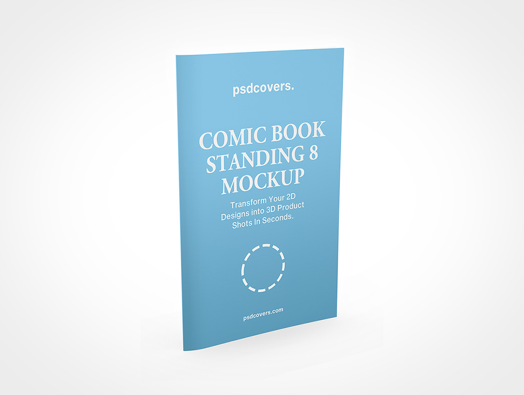 Comic Book Mockup 8r5