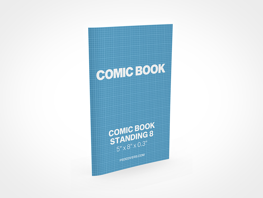 Comic Book Mockup 8r2
