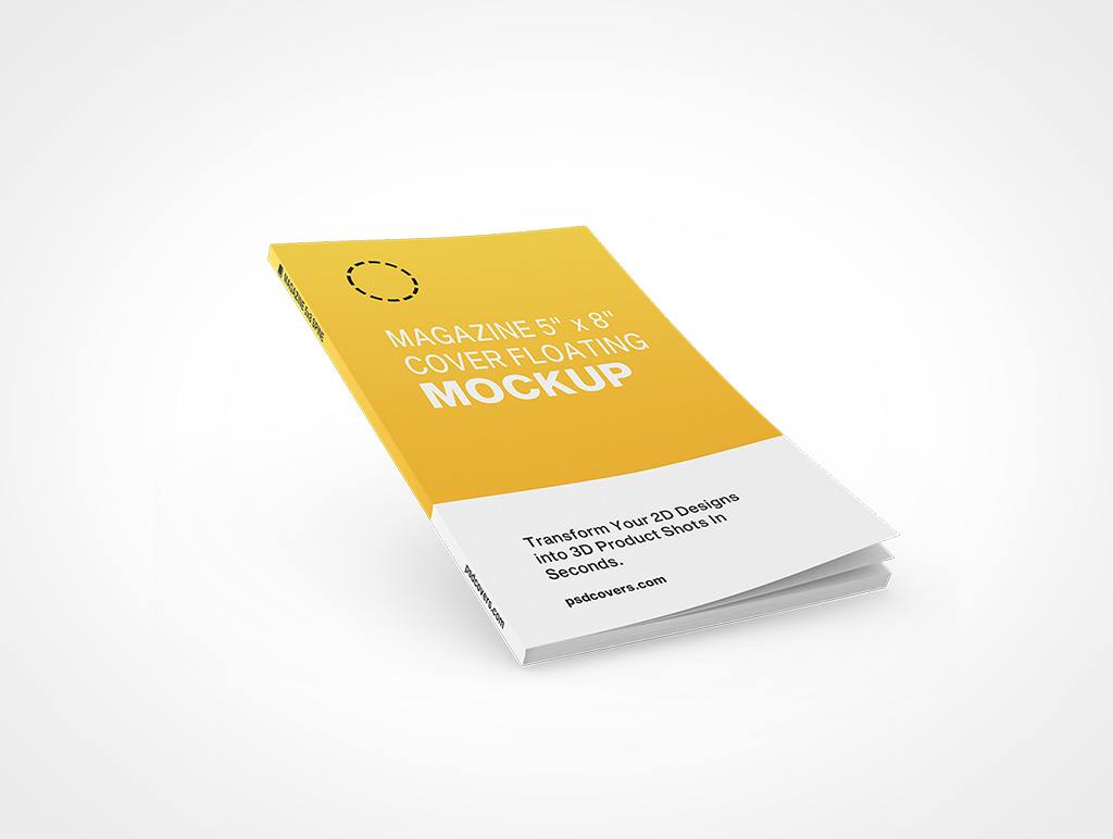 Floating Magazine Mockup 6r7