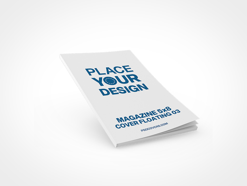 Floating Magazine Mockup 6r3