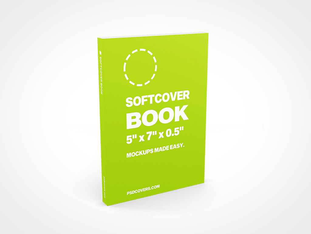 SOFTCOVER BOOK 5X7 STANDING MOCKUP 02