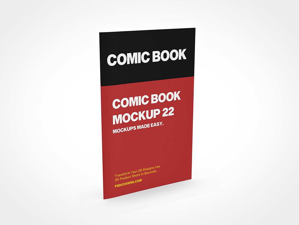 Comic Book Mockup 22r4