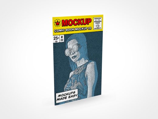 Comic Book Mockup 22r