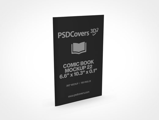 Comic Book Mockup 22