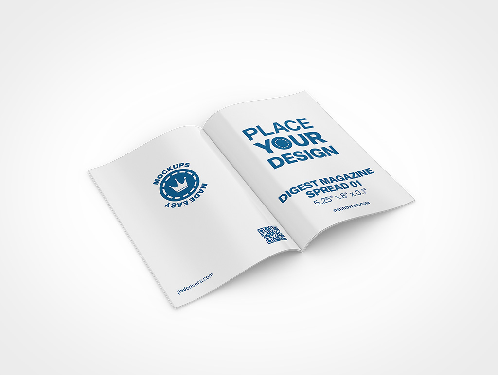 Magazine Spread Mockup 322r3