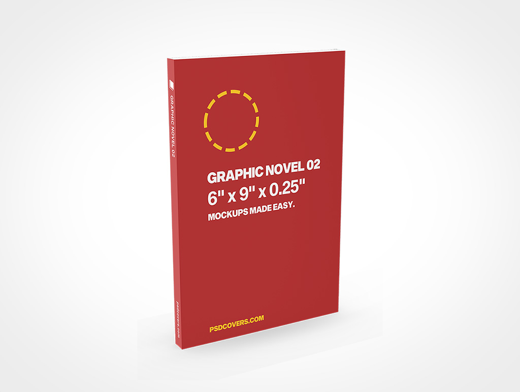 6x9 Softcover Book Mockup 1r6