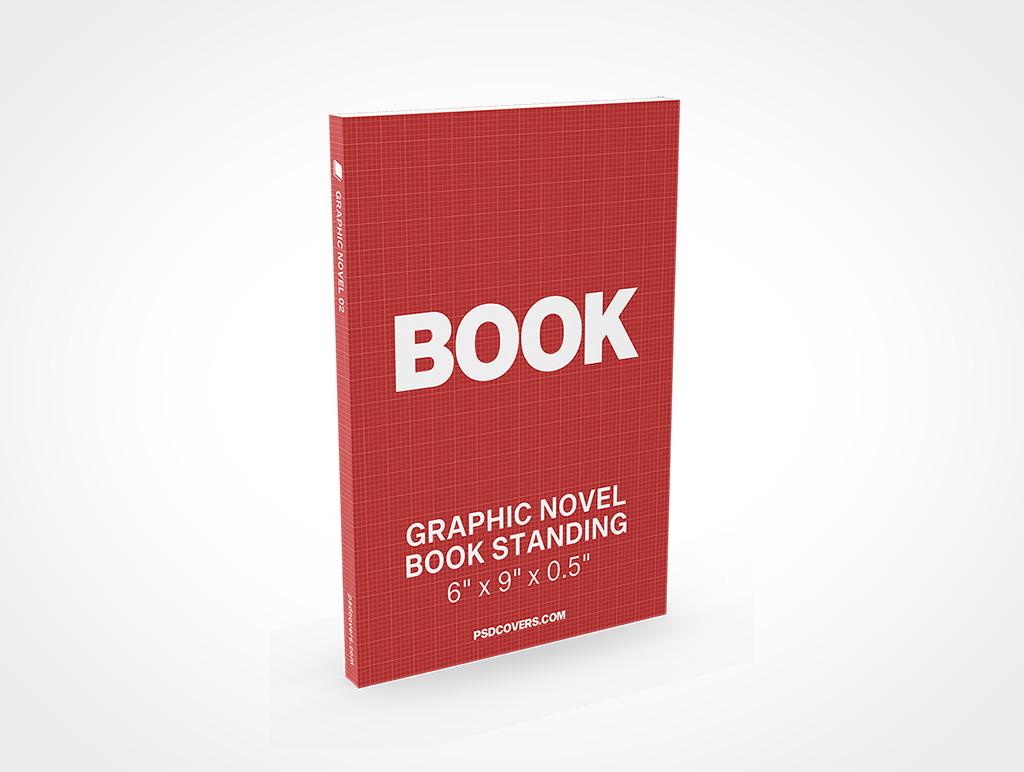 6x9 Softcover Book Mockup 1r2