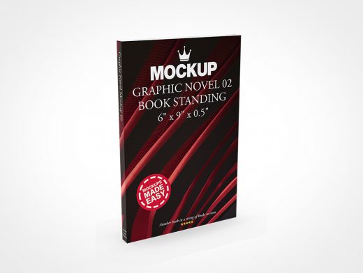 6x9 Softcover Book Mockup 1r