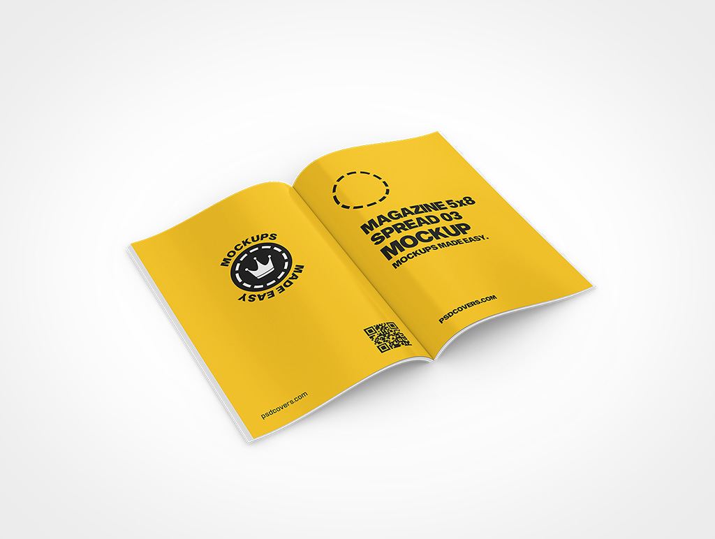 Magazine Spread Mockup 6r6