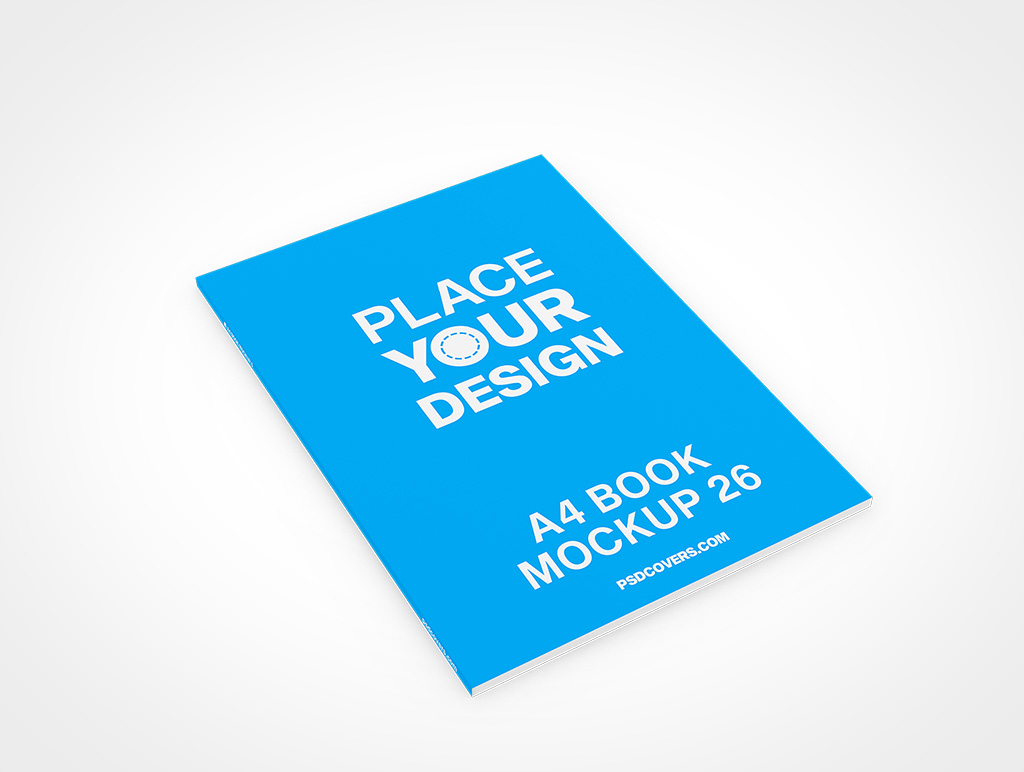 A4 Book Mockup 26r3