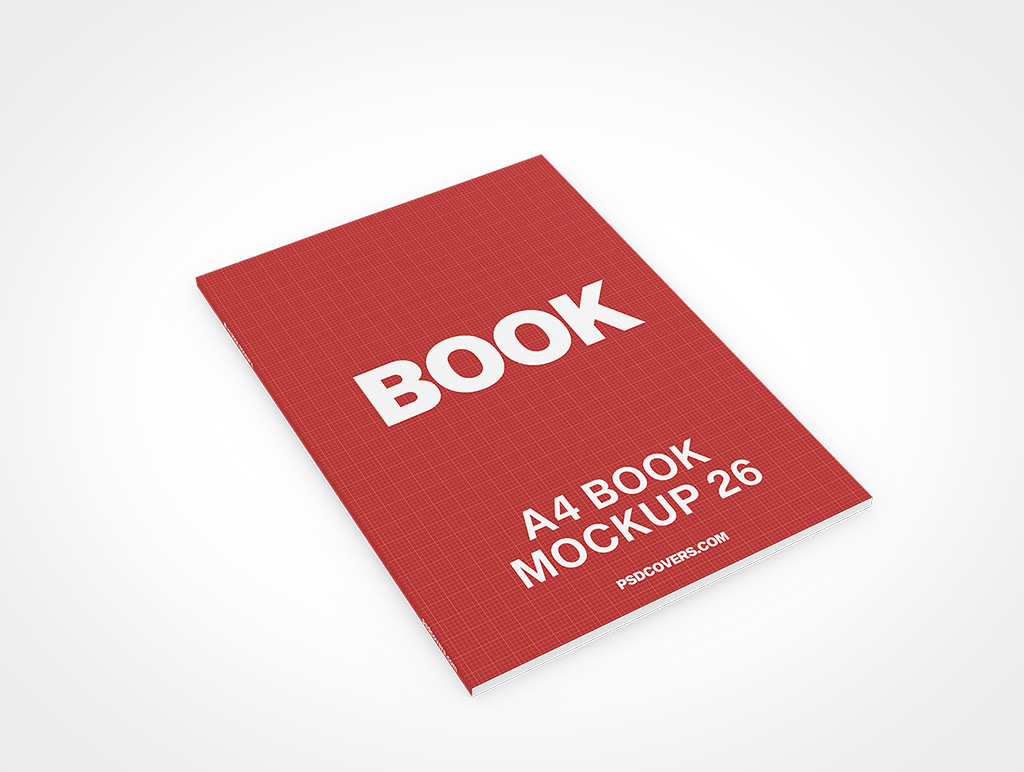 A4 Book Mockup 26r2