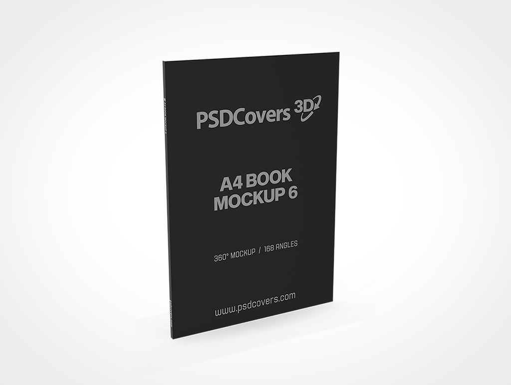 A4 Book Mockup 6