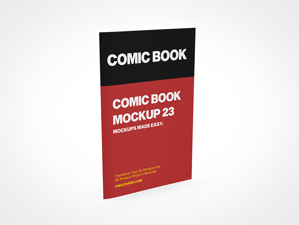 Comic Book Mockup 23r4