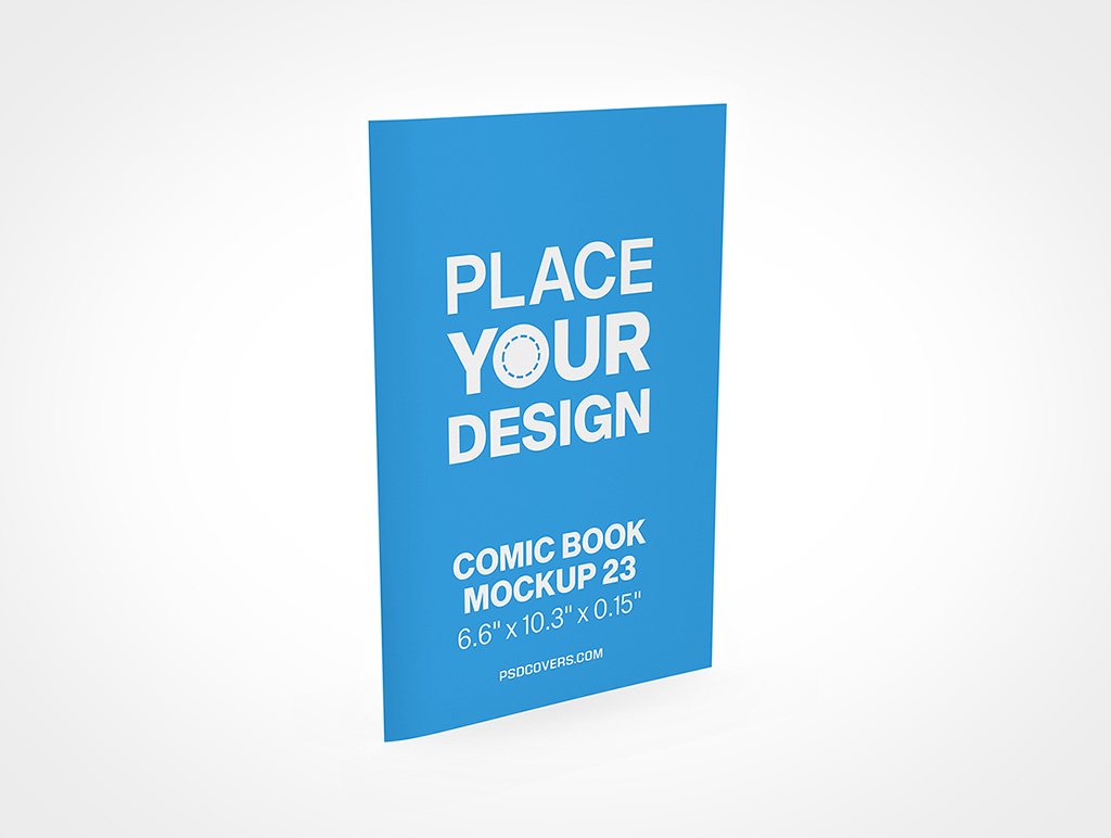 Comic Book Mockup 23r3