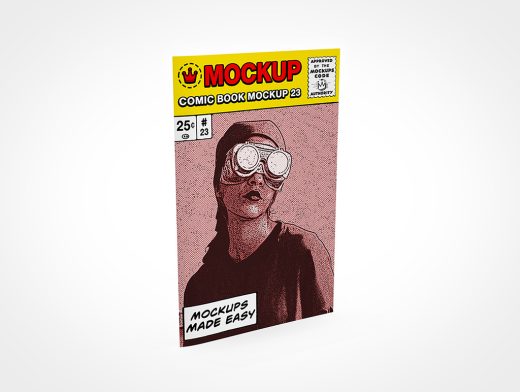 Comic Book Mockup 23r