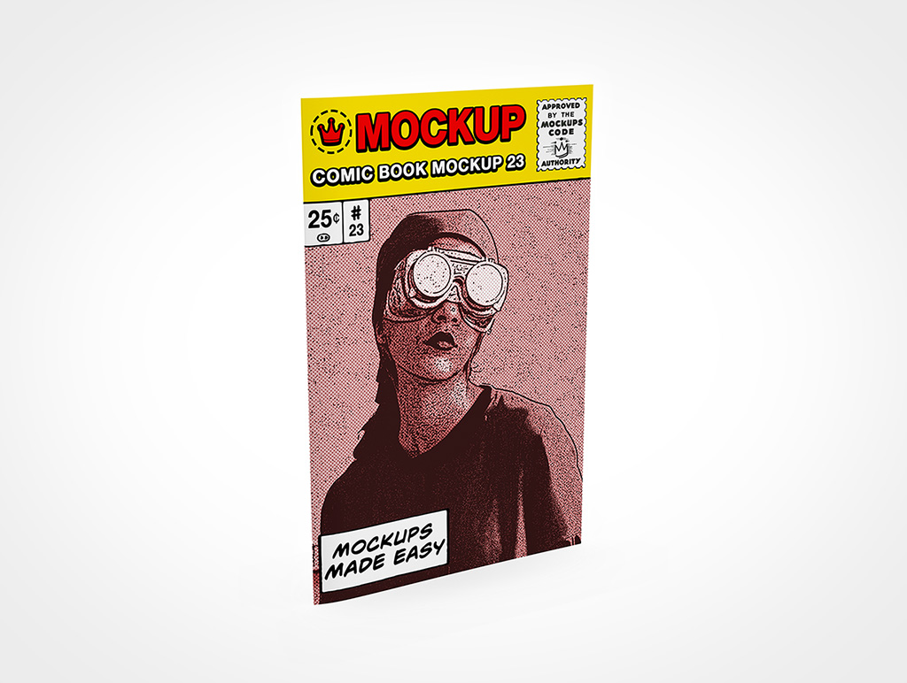 Comic Book Mockup 23r