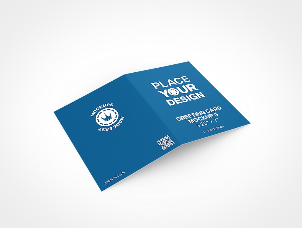 Greeting Card Mockup 4r3