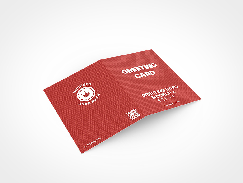 Greeting Card Mockup 4r2