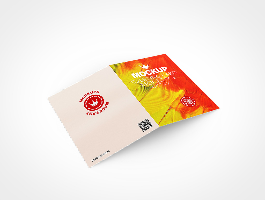 Greeting Card Mockup 4r