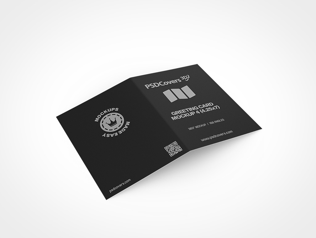 Greeting Card Mockup 4