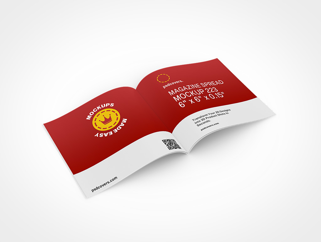 Magazine Spread Mockup 223r7