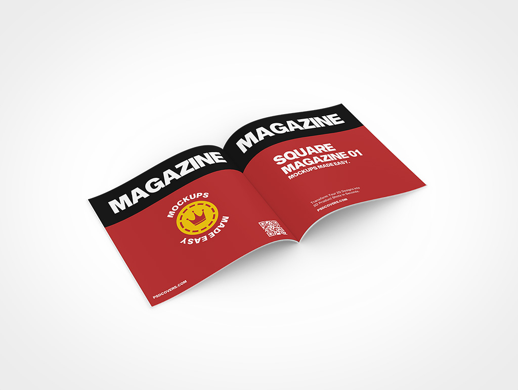 Magazine Spread Mockup 222r4