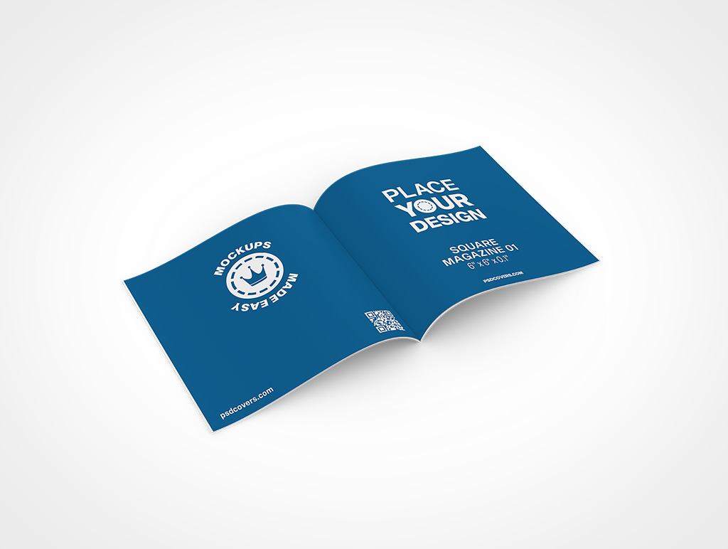 Magazine Spread Mockup 222r5