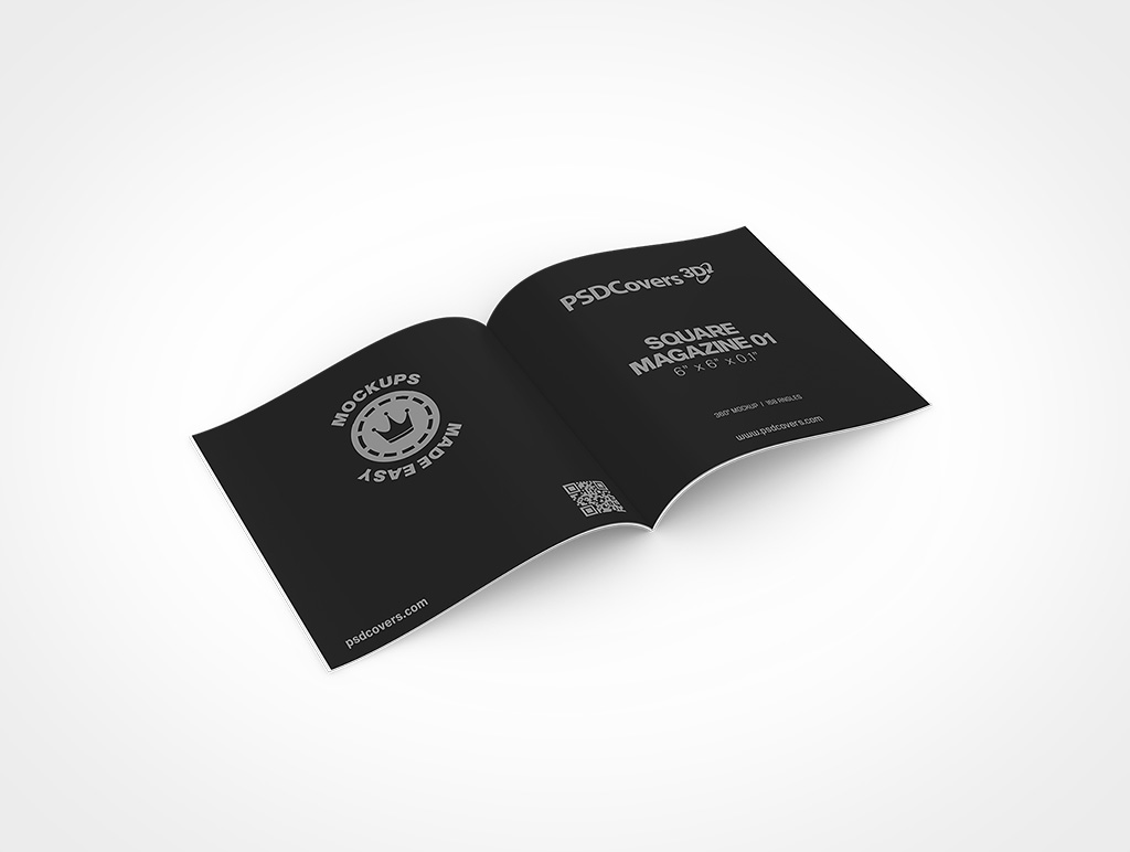 Magazine Spread Mockup 222r8