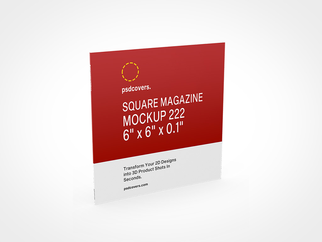 Square Magazine Mockup 222r7