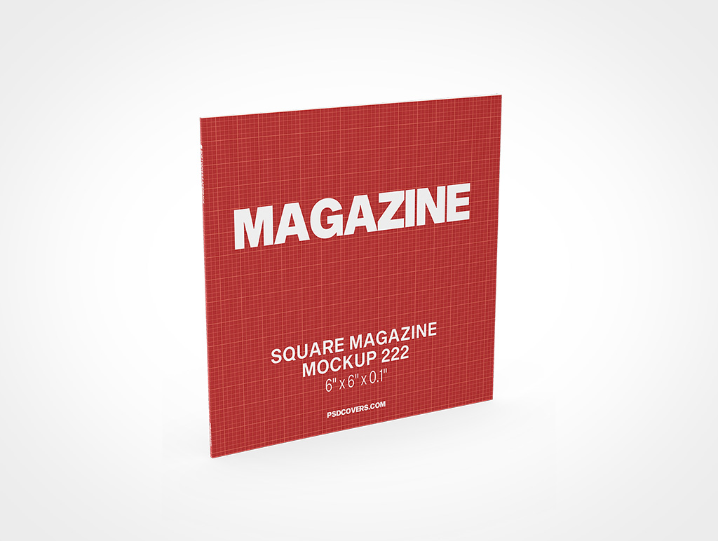 Square Magazine Mockup 222r2