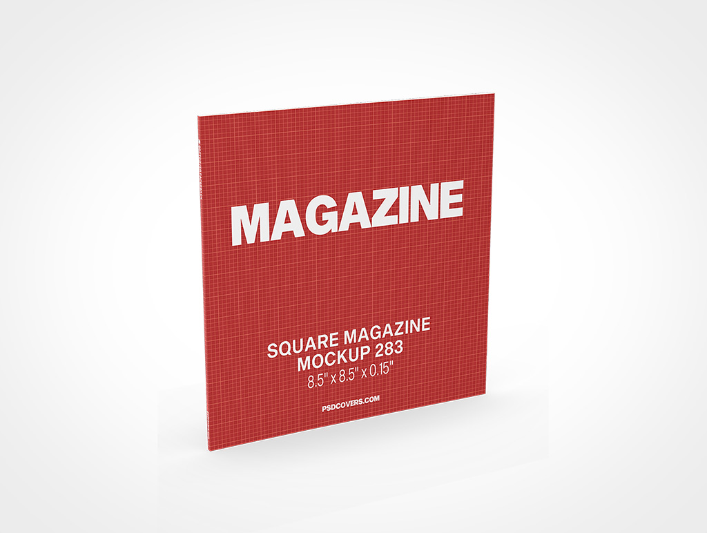 Square Magazine Mockup 283r2