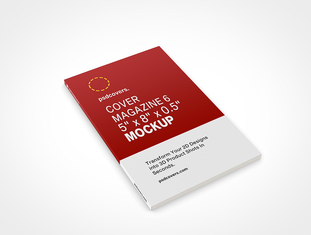 Cover Magazine Mockup 6r7