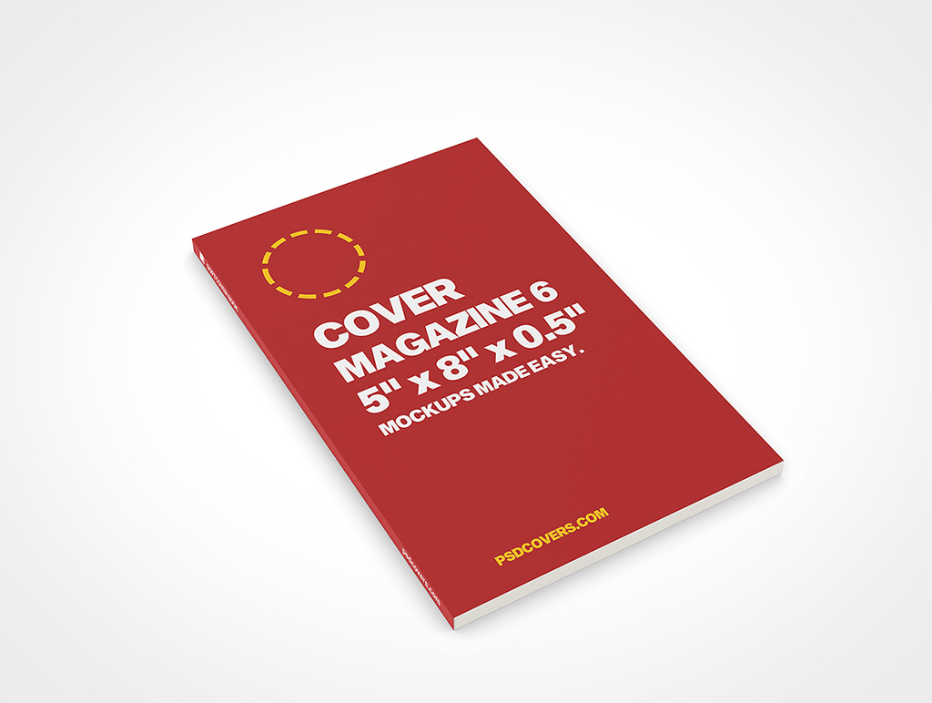 Cover Magazine Mockup 6r6
