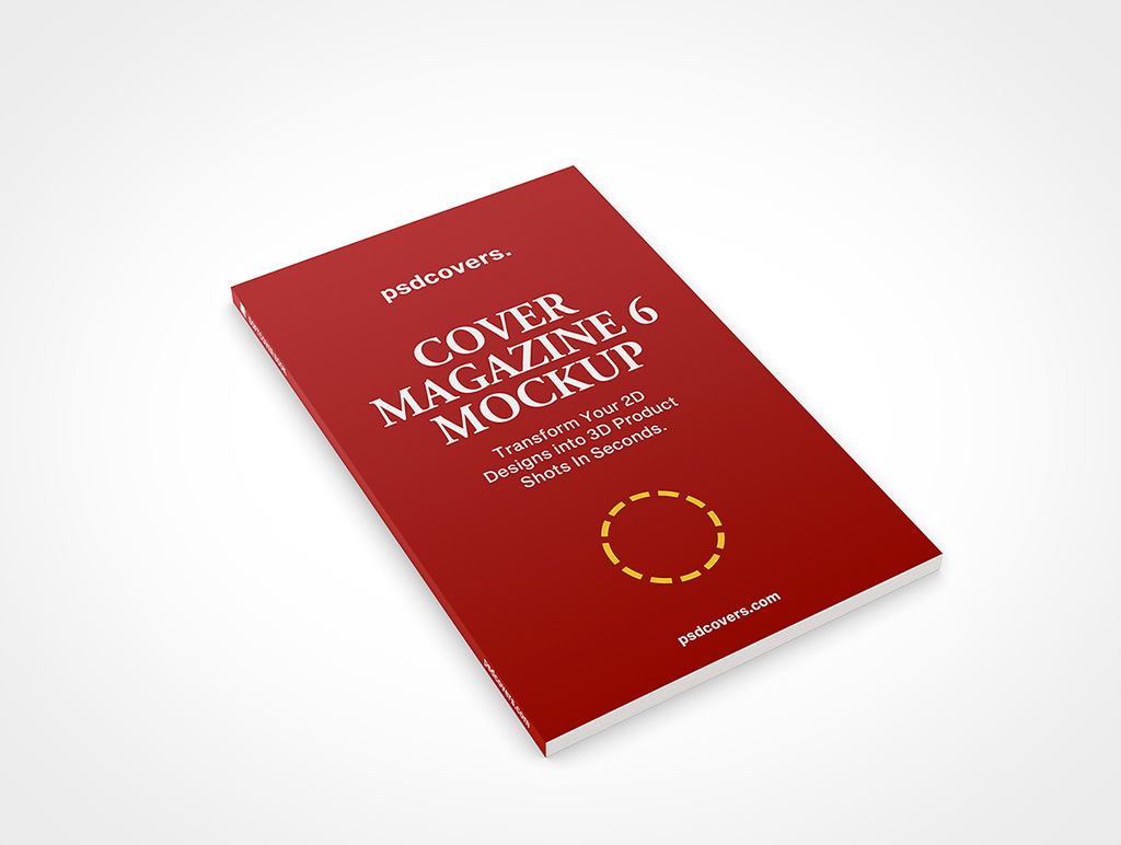 Cover Magazine Mockup 6r5
