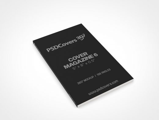 Cover Magazine Mockup 6