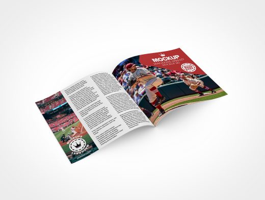 Magazine Spread Mockup 282r