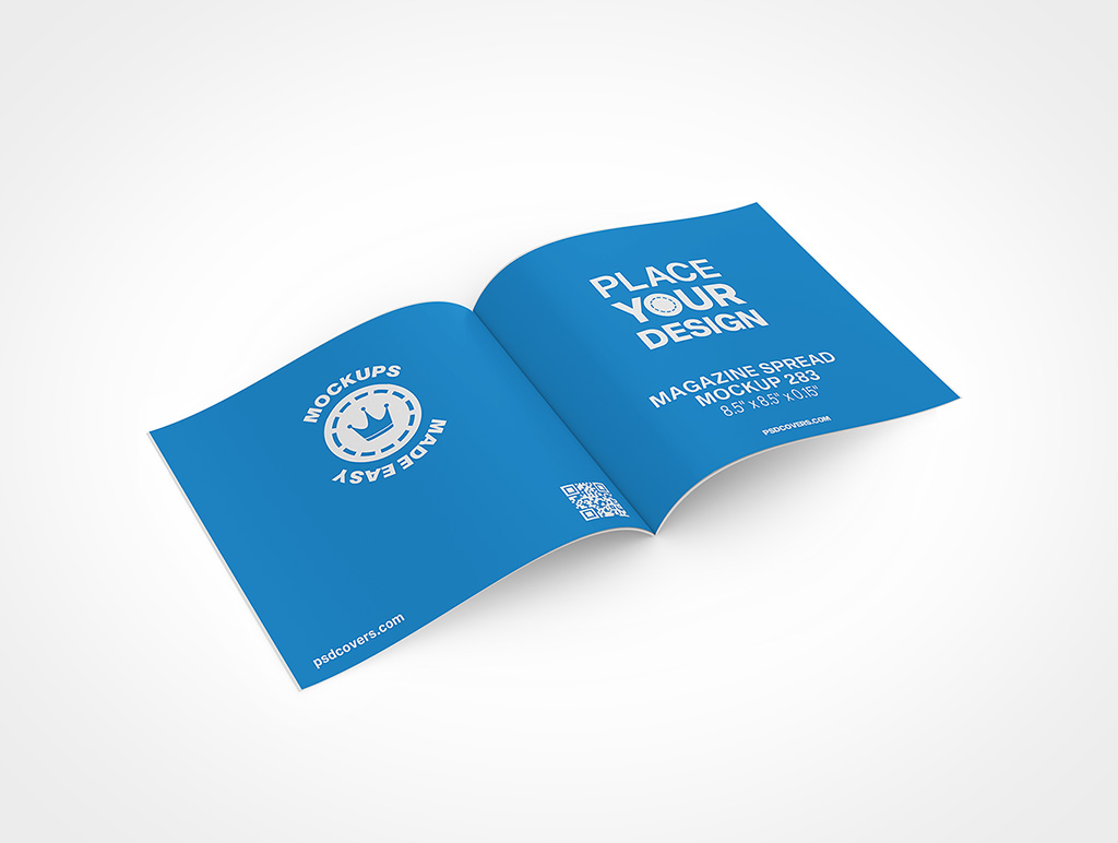 Magazine Spread Mockup 283r3