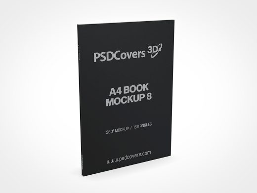 A4 Book Mockup 8