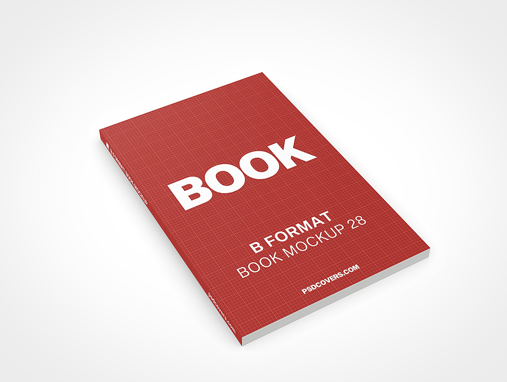 B-Format Book Mockup 28r2